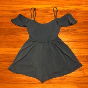 Blue Urban Outfitters Romper